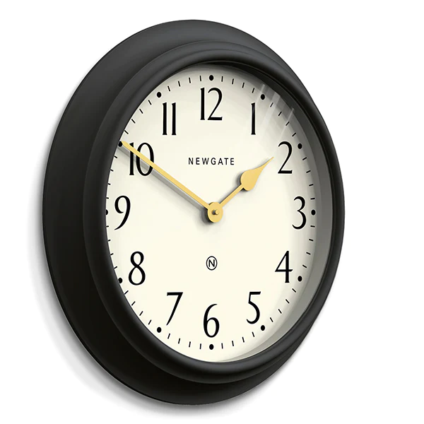 Newgate Westhampton Wall Clock in Dark Grey
