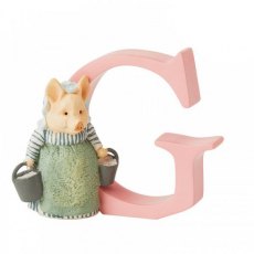 Auntie Petitoes Ornament - Letter G
