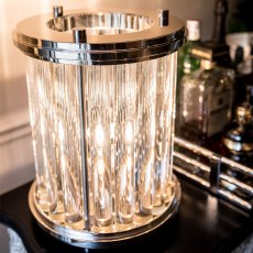 The Art Deco Ribbed Lamp