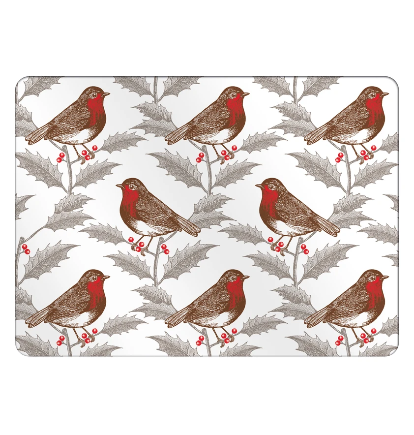 Robin & Holly S/4 Placemats