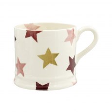 Pink & Gold Stars Small Mug