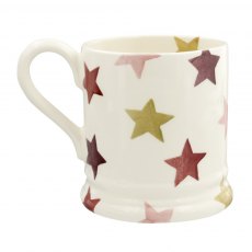 Pink & Gold Stars 0.5pt Mug