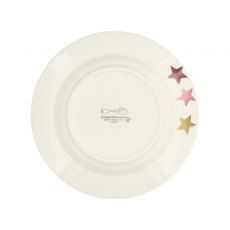 Pink & Gold Stars 8.5' Plate