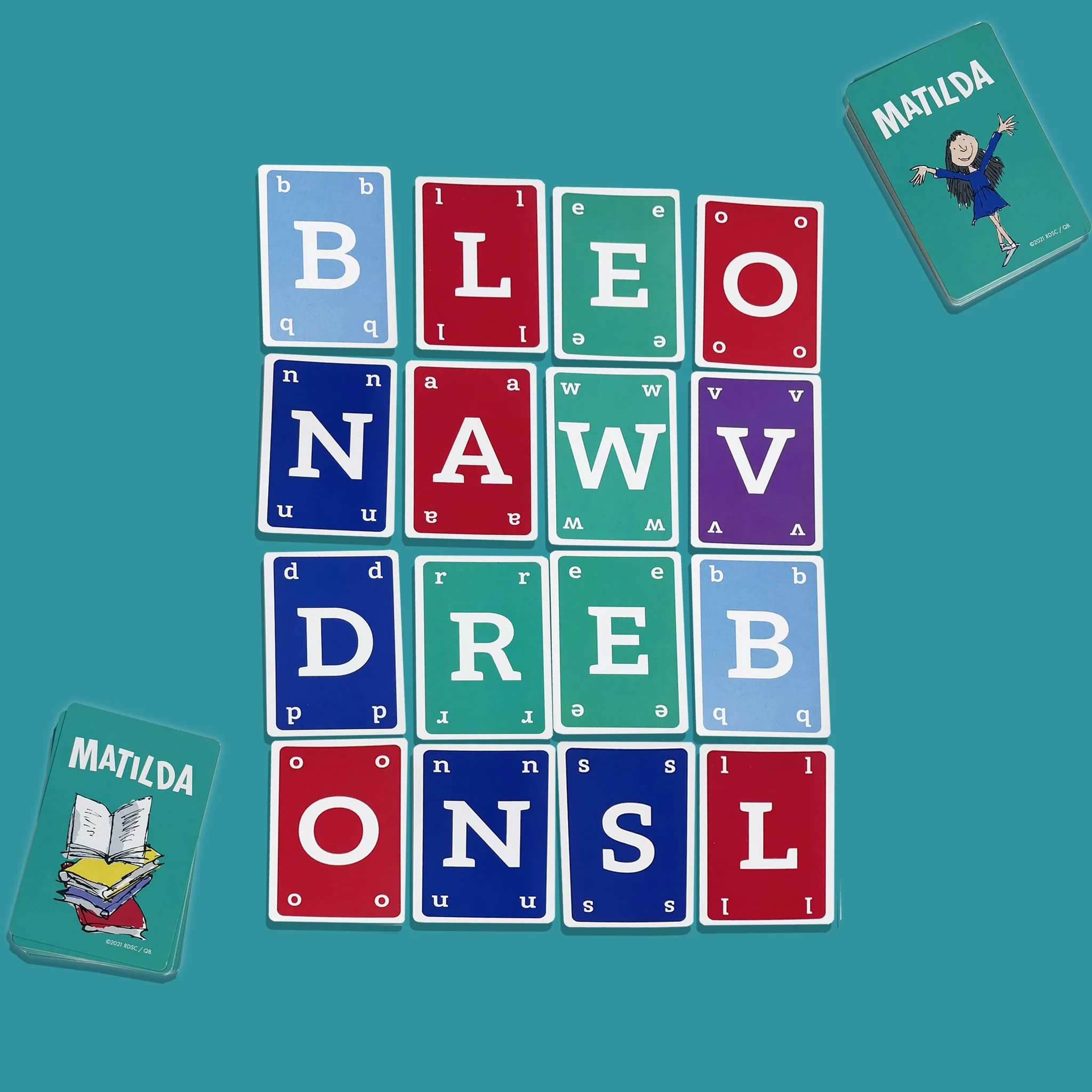 Roald Dahl Matilda Splendid Spelling Card Game