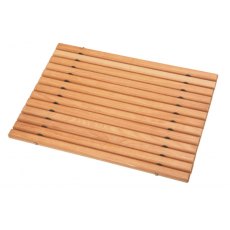 Oiled Beechwood Bath Mat