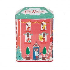 Cath Kidston Christmas Village Bathing House Tin