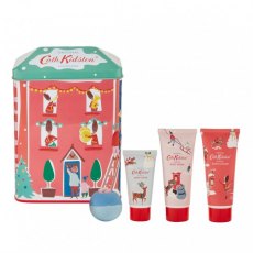 Cath Kidston Christmas Village Bathing House Tin