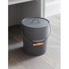 Garden Trading Compost Bucket 10L Charcoal
