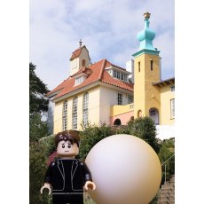 The Prisoner in Lego Print