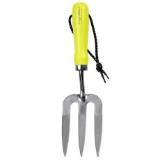 Fluorescent Yellow Hand Fork
