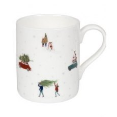 Home For Christmas White Mug