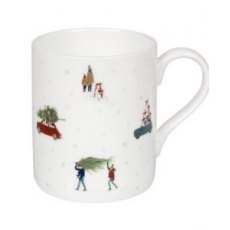 Home For Christmas White Mug