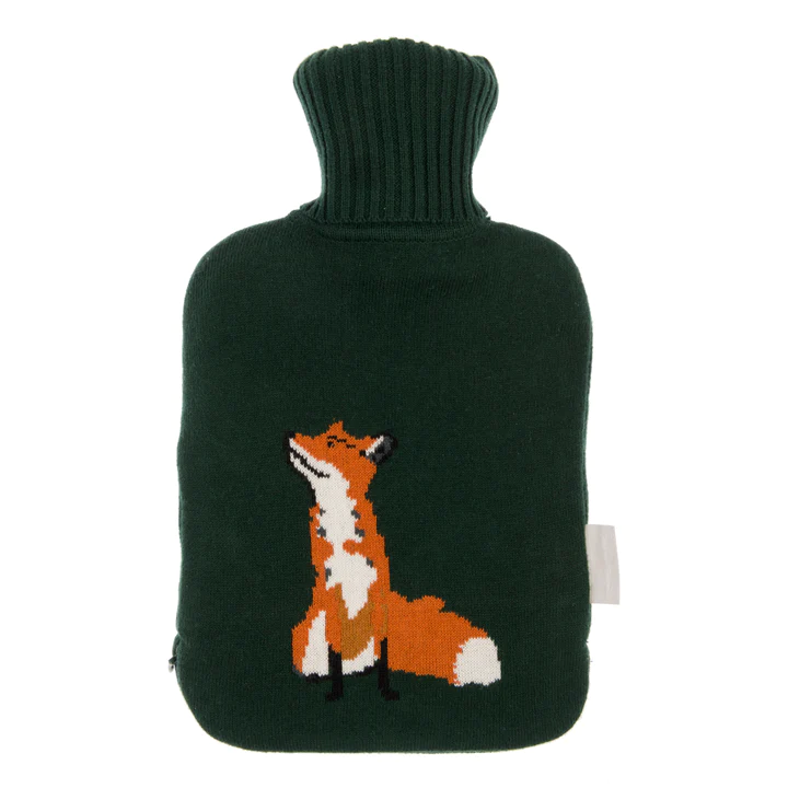 Sophie Allport Foxes Knitted Hot Water Bottle