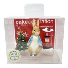 Peter Rabbit Christmas Luxury Cake Deco Trio Set