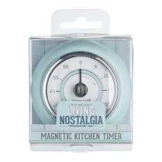 Living Nostalgia Magnetic Timer Vintage Blue