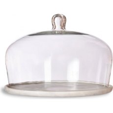 Garden Trading Cake Dome Marble & Glass