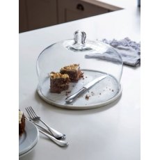 Garden Trading Cake Dome Marble & Glass