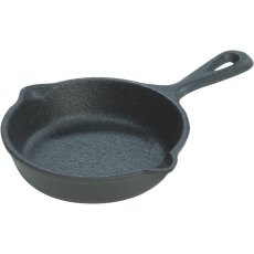 Round Mini Skillet With Handle 3.5"