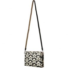 Tiny Spring Bloom Small Crossbody Bag Charcoal