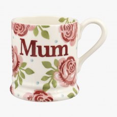 Emma Bridgewater Pink Roses Mum 1/2 Pint Mug Boxed