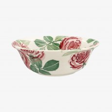 Pink Roses Cereal Bowl