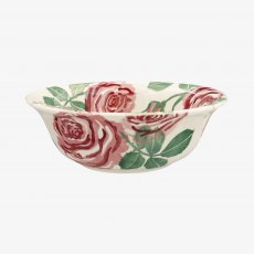 Pink Roses Cereal Bowl