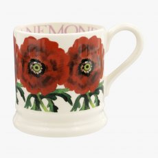 Emma Bridgewater Red Anemone 0.5pt Mug