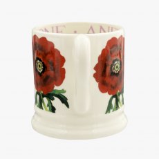 Emma Bridgewater Red Anemone 0.5pt Mug