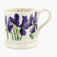 Emma Bridgewater Blue Iris 1/2 Pint Mug