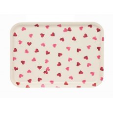 Emma Bridgewater Pink Hearts Rectangular Birch Tray