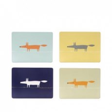 Mr Fox Placemats Set Of 4