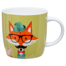 KitchenCraft Fox Specs Barrel Mug