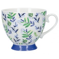 KitchenCraft  Leafy Lemon Footed Mug