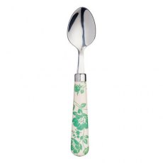 Green Floral Tea Spoon