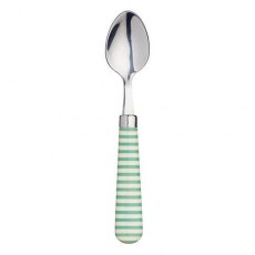 Green Hoops Tea Spoon