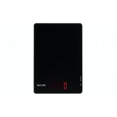 Taylor Pro Black Glass Digital Kitchen Scales