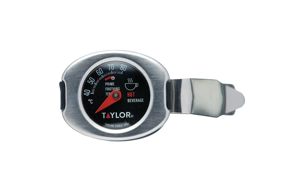 Taylor Pro Stainless Steel Milk Frothing Thermometer