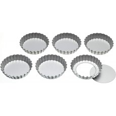 KitchenCraft  Loose Bottom Tart Tins