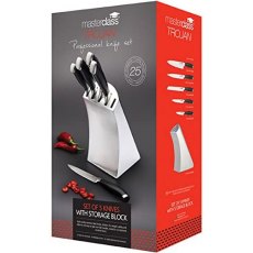 MasterClass Trojan 5pc Knife Set Designer Block