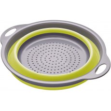 Colourworks Brights 24cm Collapsible Colander Apple Green