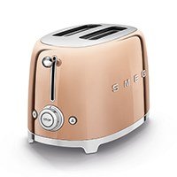 SMEG 2 Slice Toaster - Rose Gold