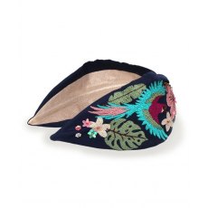 Powder Parrot Headband Navy