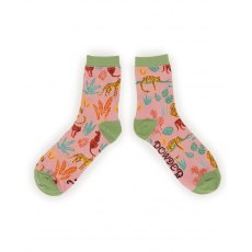 Powder Jungle Ankle Socks