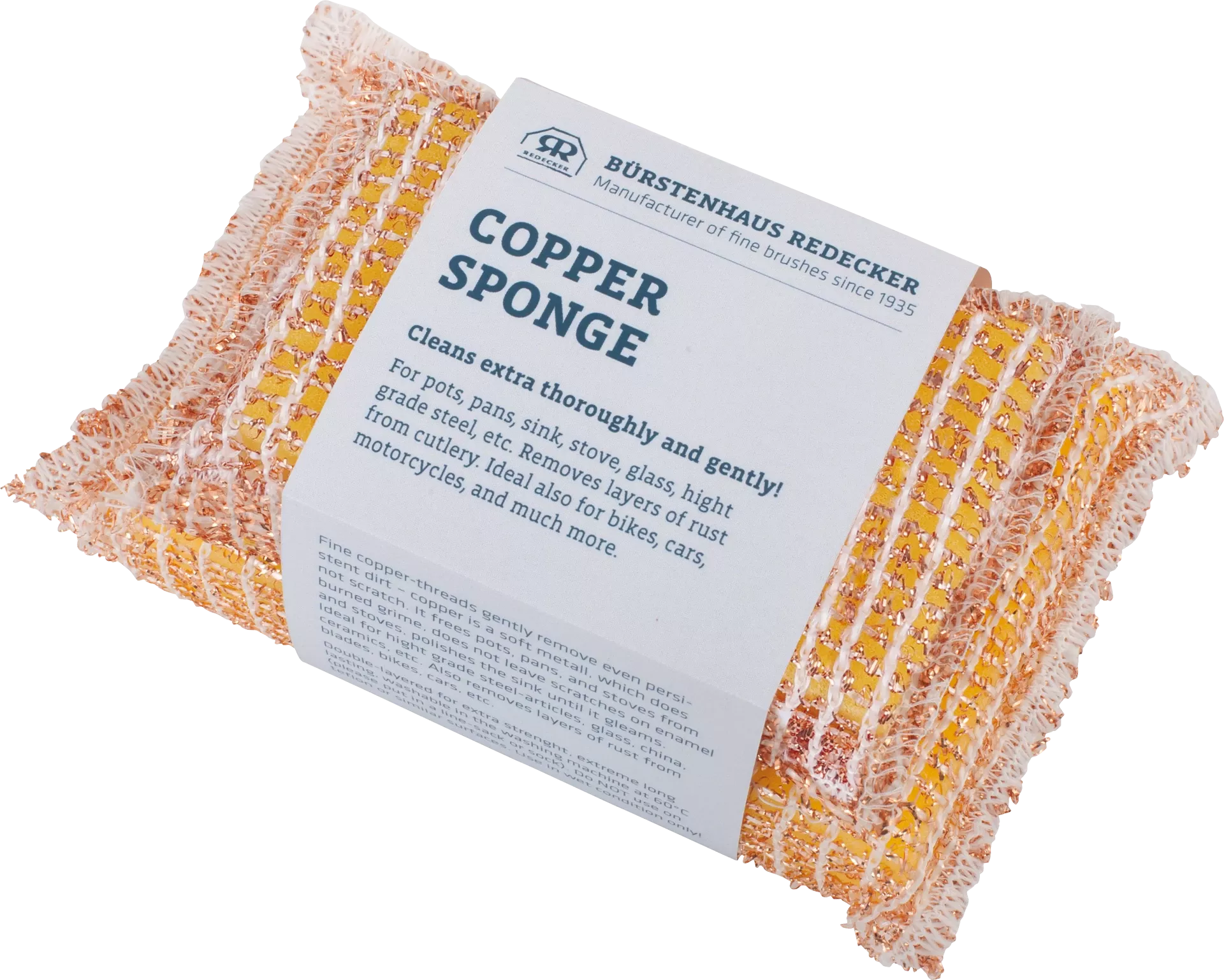 Redecker Copper Sponge Set of 2 Redecker Copper Sponge Set of 2