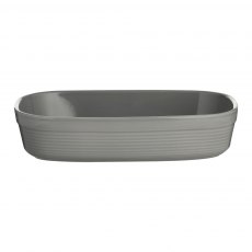 William Mason Medium Rectangular Dish Grey