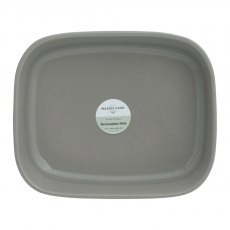 William Mason Medium Rectangular Dish Grey