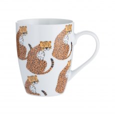 Cheetah Fine China Mug