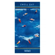 Fat Face Swell Day Beach Towel 80x160cm