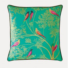 Sara Miller Green Birds Cushion 50x50cm