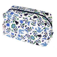 Folk Doves Wash Bag